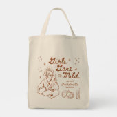 ガールズゴングマイルドバチェロレッテトートバッグ トートバッグ (裏面)