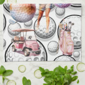 ガールズゴーフ キッチンタオル (折り畳み)