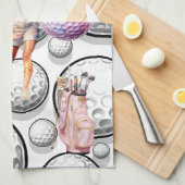 ガールズゴーフ キッチンタオル (四つ折り)