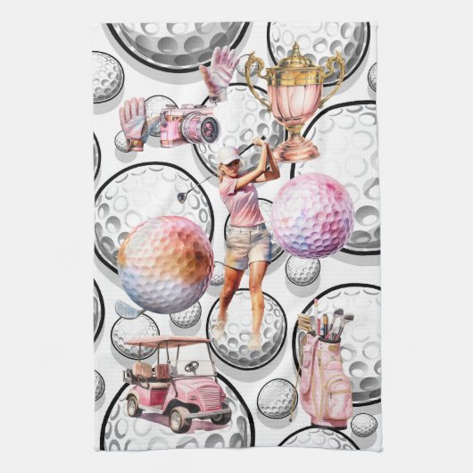 ガールズゴーフ キッチンタオル (縦)