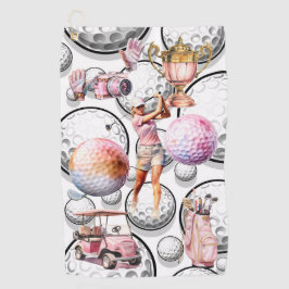 ガールズゴーフ ゴルフタオル