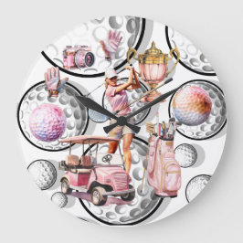 ガールズゴーフ ラージ壁時計