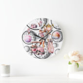 ガールズゴーフ ラージ壁時計 (ホーム)