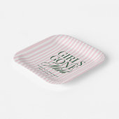 ガールズゴーミラルパジャマスパバチェロレッテ週末 ペーパープレート (傾斜あり)