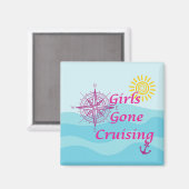 ガールズゴーンクルージングドア マグネット (正面/裏面)