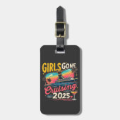 ガールズゴーンクルージング2025旅行ガールズトリップ ラゲッジタグ (正面縦)