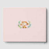 ガールズサファリジャングルベビーシャワーゲストブック ゲストブック (裏面)