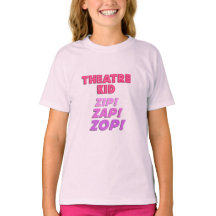 ガールズシアターキッドZip-Zap-Zop Tシャツ