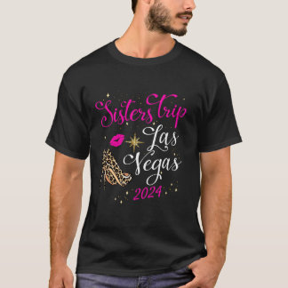 ガールズシスターズトリップラスベガス2024ウィークエンドバール Tシャツ