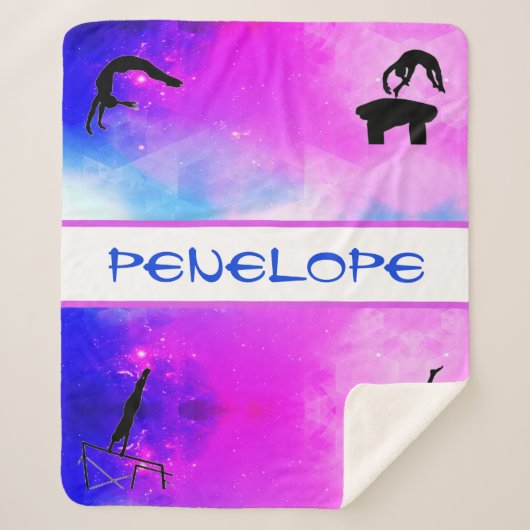 ガールズジムティクスイベント抽象芸術シェルパブランケット シェルパブランケット (正面)