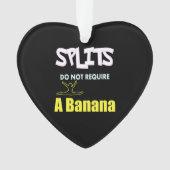 ガールズジムティックスバナナスプリット引用文 オーナメント (正面)