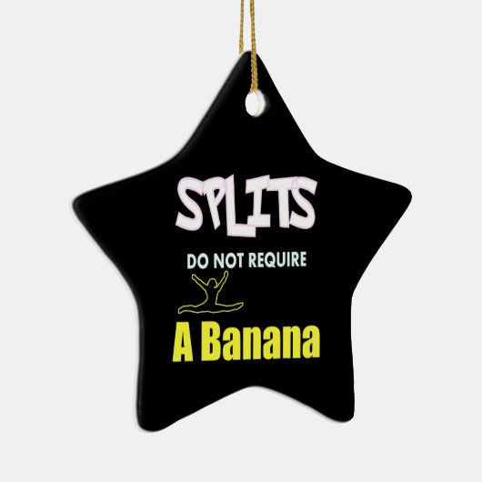 ガールズジムティックスバナナスプリット引用文 セラミックオーナメント (右)