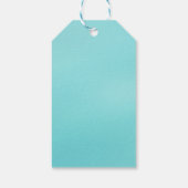 ガールズジムティックス誕生日カワイイカスタム ギフトタグ (裏面)