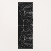 ガールズジム姿 ヨガマット (正面)