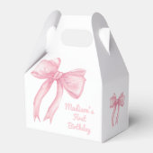 ガールズジャストワンズワンピンクボウコケット誕生日 フェイバーボックス (正面サイド)