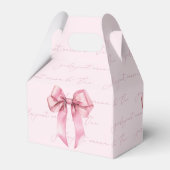 ガールズジャストワンピンクボウ誕生日 フェイバーボックス (裏面サイド)