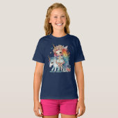 ガールズジャージーTシャツ Tシャツ (正面フル)
