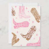 ガールズジョインロデオ誕生日招待状 招待状 (裏面)