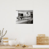 ガールズスイムチーム， 1930.ヴィンテージ写真 ポスター (キッチン)