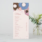 ガールズスイートドーナッツパステル誕生日 メニュー (スタンド正面)