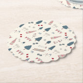 ガールズスキーウィークエンドシャンパーニュパーティーデコール ペーパーコースター (アングル)