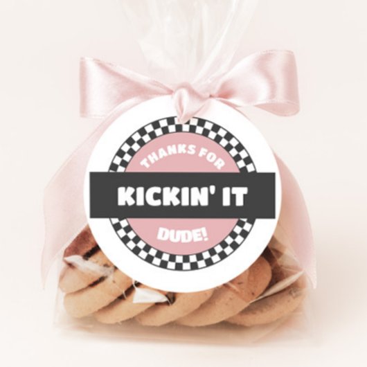 ガールズスケー市松模様にボードグルーヴィー素晴らしい誕生日 フェイバータグ