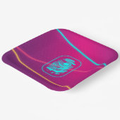 ガールズスパイパーティーレーザープレート ペーパープレート (傾斜あり)