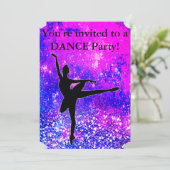 ガールズスパークリダンスバースデーパーティ招待状 (スタンド正面)
