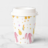 ガールズスリープバー誕生日パンケーキテーマ紙カップ 紙コップ (右)