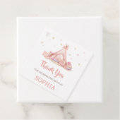 ガールズスリーポバーパーティーバースデーパーティースクエア フェイバータグ (インサイチュ)