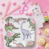 ガールズスリーレックスパーティー紙プレート ペーパープレート (パーティー)