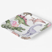 ガールズスリーレックスパーティー紙プレート ペーパープレート (傾斜あり)