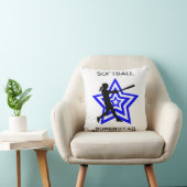 ガールズソフトボールスーパースターカスタム クッション (椅子)