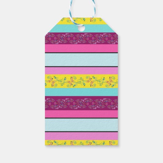 ガールズタコトゥオズデイフローラフィエスタ2nd誕生日 ギフトタグ (裏面)