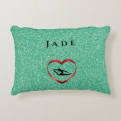 ガールズタンブル体操体操の枕 アクセントクッション (正面)