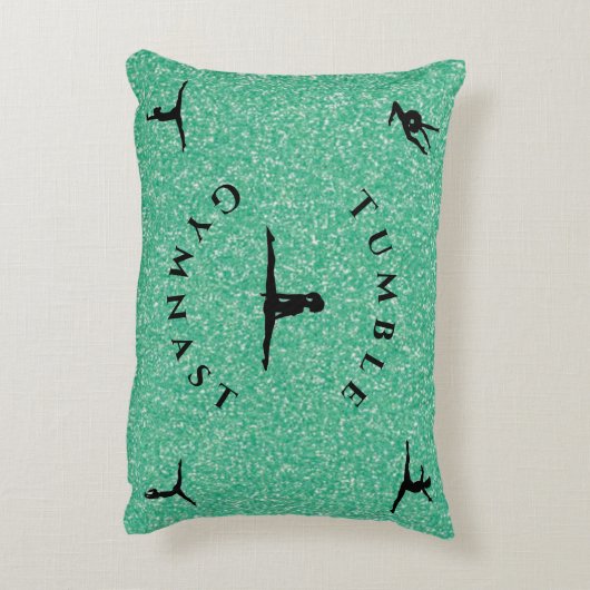 ガールズタンブル体操体操の枕 アクセントクッション (裏面(縦))