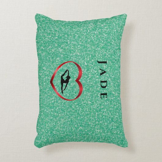 ガールズタンブル体操体操の枕 アクセントクッション (正面(垂直))