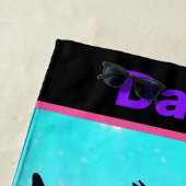 ガールズダンスパステルビーチタオル ビーチタオル (インサイチュ)