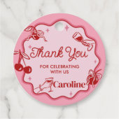 ガールズダーティサーティ誕生日ラウンド フェイバータグ (正面)