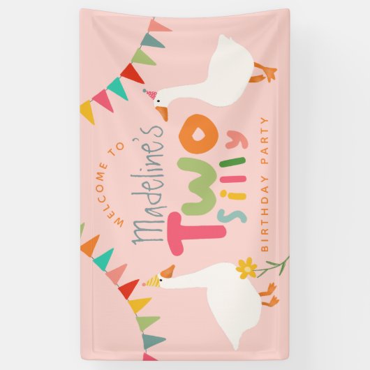 ガールズツガ間抜けース2nd誕生日へようこそ 横断幕 (縦)