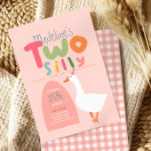 ガールズツグースピ間抜けークファースト誕生日 招待状