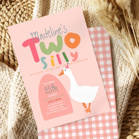 ガールズツグースピ間抜けークファースト誕生日 招待状