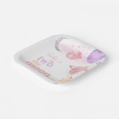 ガールズツーザムーンパーティープレート ペーパープレート (傾斜あり)