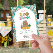 ガールズツースイートレモネードピクニック誕生日 招待状