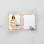 ガールズティーパーティーありがとう サンキューカード (内部)