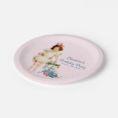 ガールズティーパーティー ペーパープレート (アングル)