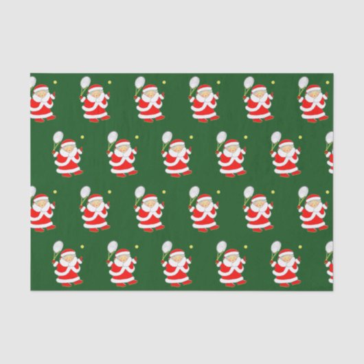 ガールズテニスクリスマスティッシュペーパー 薄葉紙 (正面)