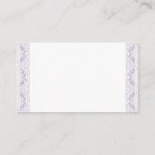 ガールズテペトライバルおむつラッフルチケット エンクロージャーカード (裏面)