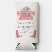 ガールズディスコカウガール独身最後の夜 スリム缶クーラー (正面)