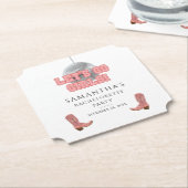 ガールズディスコカウガール独身最後の夜 ペーパーコースター (アングル)